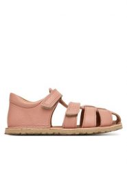 Froddo Sandały Barefoot Flexy F G3150283-7 S Różowy. Czerwone sandały dziewczęce Froddo, ze skóry, bez zapięcia. Za 359.99 zł.