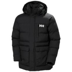 Parka Helly Hansen Vardo. Czarne parki męskie Helly Hansen, na zimę, s, bez wzorów, z dzianiny, bez kaptura. Za 1,165.00 zł.