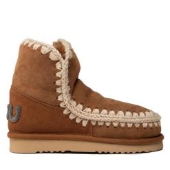 Śniegowce Mou. Brązowe kozaki damskie Mou. Za 1,289.00 zł.