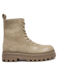 Calvin Klein Jeans Trapery Lugged Lace Zip Boot Oxf Hr Su YM0YM01068 Beżowy. Brązowe śniegowce i trapery męskie Calvin Klein Jeans, z jeansu, bez zapięcia. Za 719.99 zł.