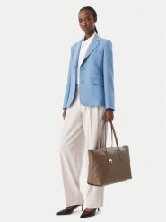 Furla Torebka Olivia L WB01940 HSF000 4903S Beżowy ciemny. Brązowe torebki do ręki damskie Furla, bez wzorów, ze skóry, bez dodatków. Za 1,709.00 zł.