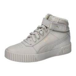 Sneakersy damskie Puma Carina 2.0 Mid WTR (385852-07). Brązowe obuwie sportowe damskie Puma, bez wzorów, trekkingowe. Za 229.00 zł.