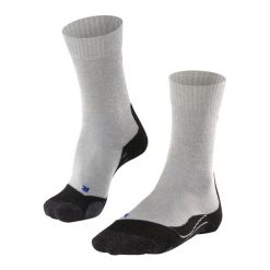 Skarpety trekkingowe Falke TK2 Cool W. Szare skarpety damskie Falke, bez wzorów, z elastanu. Za 161.50 zł.