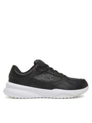 Under Armour Buty na siłownię Ua Edge Lthr 3028375 Czarny. Czarne buty sportowe męskie Under Armour, ze skóry, bez zapięcia, na fitness i siłownię. Za 179.99 zł.