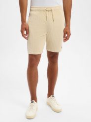 Ellesse szorty dresowe - Tomatro Mężczyźni beżowy, XL. Brązowe szorty męskie Ellesse, m, bez wzorów, z dresówki. Za 249.95 zł.