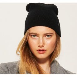 Czapka beanie - Czarny. Czapki i kapelusze damskie marki WED'ZE. Za 19.99 zł.
