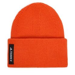 Czapka adidas. Brązowe czapki i kapelusze męskie Adidas, na zimę, bez wzorów. Za 109.99 zł.