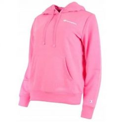 Bluza sportowa damska Champion Hooded Sweatshirt. Czerwone bluzy sportowe damskie Champion, s, bez wzorów, z kapturem. Za 265.00 zł.