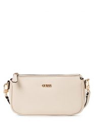 GUESS torba na ramię - Noelle II Mini Kobiety Sztuczna skóra biały, ONE SIZE. Białe torby na ramię damskie Guess, z aplikacjami, ze skóry, bez dodatków. Za 499.95 zł.