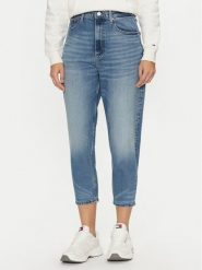 Tommy Jeans Jeansy DW0DW19768 Niebieski Mom Fit. Niebieskie jeansy damskie Tommy Jeans. Za 259.99 zł.