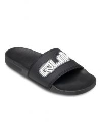 Sandały wsuwane dla Mężczyzn RIVI Czarny. Białe sandały męskie Quiksilver, z gumy, bez zapięcia. Za 119.99 zł.