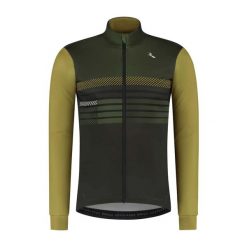 Zimowa kurtka rowerowa męska Rogelli Stryde. Czarne kurtki męskie Rogelli, na zimę, l, bez wzorów, z elastanu, rowerowe. Za 435.00 zł.