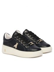 Patrizia Pepe Sneakersy PJ417.01 Czarny. Czarne buty sportowe dziewczęce Patrizia Pepe, bez wzorów, ze skóry, bez zapięcia. Za 719.99 zł.