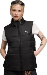Puma Kamizelka damska Puma ESS Padded Vest czarna 685229 01 M. Czarne kurtki damskie Puma, m, bez wzorów, bez kaptura. Za 242.98 zł.