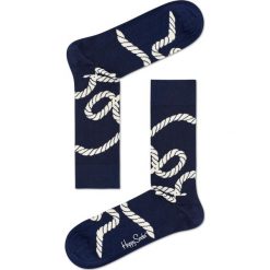 Happy Socks - Skarpety Rope. Niebieskie skarpety męskie Happy Socks. W wyprzedaży za 29.90 zł.