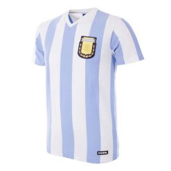 Koszulka z dekoltem w serek Argentyna z 1982 roku. Białe koszulki sportowe męskie COPA FOOTBALL, s, bez wzorów, bez kołnierzyka, bez ramiączek, do piłki nożnej. Za 190.70 zł.