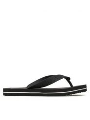 Tommy Jeans Japonki Tjw Flag Eva Beach Sandal EN0EN02194 Czarny. Czarne klapki damskie Tommy Jeans, bez wzorów, z jeansu, bez obcasa. Za 119.99 zł.
