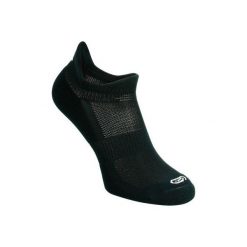 Skarpety do biegania CONFORT niskie x2. Czarne skarpety męskie KALENJI, z elastanu. Za 14.99 zł.