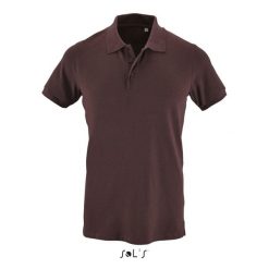 Polo Sol's Phoenix. Brązowe koszulki polo męskie SOL'S, m, bez wzorów, bez ramiączek. Za 159.00 zł.