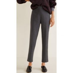 Mango - Spodnie Brera. Szare spodnie materiałowe damskie Mango. Za 139.90 zł.