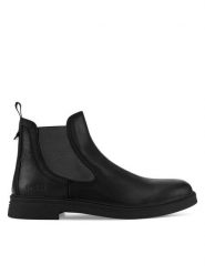 MEXX Sztyblety BOSS-01 MI08 Czarny. Czarne botki męskie Mexx, bez wzorów, ze skóry, bez zapięcia. Za 349.99 zł.