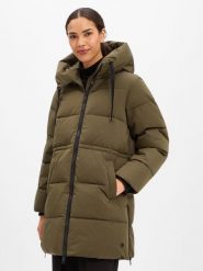 Msch Copenhagen Pikowany płaszcz - MSCHMola Kobiety zielony, S/M. Zielone płaszcze damskie MSCH Copenhagen, m, bez wzorów, bez kaptura. Za 649.95 zł.