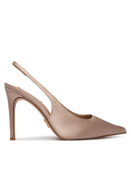 Steve Madden Szpilki Reyes 11003389 Écru. Białe szpilki damskie Steve Madden, bez wzorów, z materiału, bez obcasa, bez zapięcia. Za 519.99 zł.