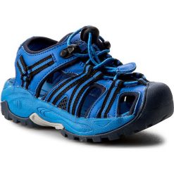 Sandały CMP - Kids Aquarii Hiking Sandal 3Q95474 Zaffiro M974. Niebieskie sandały chłopięce CMP, z materiału, bez zapięcia. Za 139.00 zł.