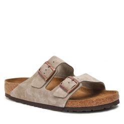 Klapki Birkenstock. Szare klapki męskie Birkenstock. Za 459.99 zł.