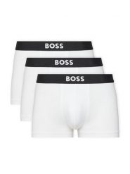 BOSS Komplet bokserek Trunk 3P Boss One 50544263 Biały. Białe bokserki męskie Boss, m, bez wzorów, z bawełny. Za 219.99 zł.