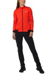 Bluza polarowa turystyczna damska Salewa Pedroc PL 2 W Jacket. Czerwone bluzy damskie Salewa, s, bez wzorów, z materiału, bez kaptura. Za 467.00 zł.