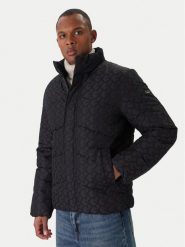 Guess Kurtka zimowa M5BL2M W2232 Czarny Regular Fit. Czarne kurtki męskie Guess, na zimę, m, z aplikacjami, z syntetyku, bez kaptura. Za 869.99 zł.