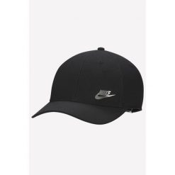Czapka z daszkiem Nike Dri-FIT Club. Czarne czapki i kapelusze męskie Nike, bez wzorów, z poliesteru. Za 100.99 zł.
