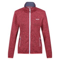 Bluza Polarowa Damska Melanżowy Pełen Suwak Newhill. Czerwone bluzy sportowe damskie Regatta, xl, bez wzorów, z polaru, bez kaptura, trekkingowe. Za 100.99 zł.