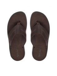 Timberland Japonki TB0A2R4EEWI1 Brązowy. Brązowe klapki męskie Timberland, ze skóry. Za 269.99 zł.