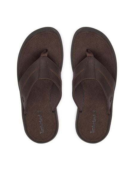 Timberland Japonki TB0A2R4EEWI1 Brązowy. Brązowe klapki męskie Timberland, ze skóry. Za 228.99 zł.