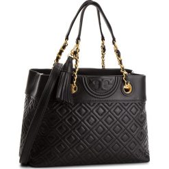 Torebka TORY BURCH - Fleming Small Tote 48892 001. Czarne torebki do ręki damskie Tory Burch, ze skóry. Za 2,099.00 zł.