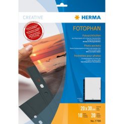 Herma Koszulki na zdjęcia przezroczyste 20x30 10szt. (7788). Szare t-shirty i topy dla dziewczynek Herma. Za 26.54 zł.