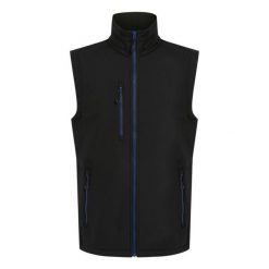 Męski 2warstwowy Ocieplacz Na Ciało Navigate Softshell. Czarne kurtki sportowe męskie Regatta, m, bez wzorów, z softshellu, trekkingowe. Za 170.99 zł.