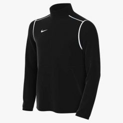 Bluza treningowa męska Nike Dri-fit Park 20 Track Jr. Białe bluzy męskie Nike, m, bez wzorów, z materiału, do piłki nożnej, dri-fit (nike). Za 139.85 zł.