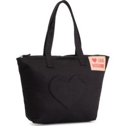 Torebka LOVE MOSCHINO - JC4250PP07KG000A Nero. Czarne torebki do ręki damskie Love Moschino, bez wzorów, z materiału, klasyczne, bez dodatków. W wyprzedaży za 269.00 zł.