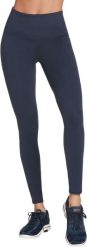 Skechers Skechers, GoWalk, Sports Leggings, Dark Blue, For Women, Size 10 For Women. Niebieskie legginsy damskie Skechers, bez wzorów. Za 88.88 zł.