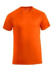 Clique Premium Active-T koszulka sportowa o sportowym kroju. Brązowe koszulki sportowe męskie CLIQUE, m, bez wzorów, bez kołnierzyka, bez ramiączek. Za 109.18 zł.