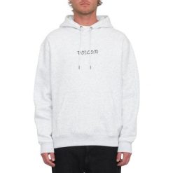 Bluza sportowa męska Volcom Gothstone. Czarne bluzy męskie Volcom, m, bez wzorów, z bawełny, bez kaptura. W wyprzedaży za 306.95 zł.