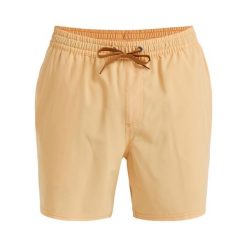 Szorty kąpielowe dla Mężczyzn SURFSILK SOLID 16" Pomarańczowy. Brązowe krótkie spodenki sportowe męskie Quiksilver, l, bez wzorów, z elastanu. Za 199.99 zł.
