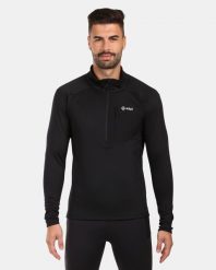 Męski sweter polarowy na pełny zamek Kilpi VIGO-M. Czarne swetry przez głowę męskie Kilpi, m, bez wzorów, z materiału, bez kołnierzyka. Za 292.95 zł.