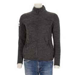 Second life - The North Face bluza polarowa damska - Jak nowy. Szare bluzy sportowe damskie The North Face, l, bez wzorów, z materiału, bez kaptura, trekkingowe. Za 149.06 zł.
