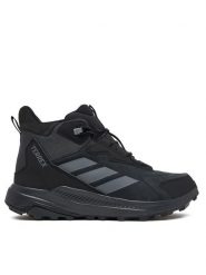 Adidas Trekkingi Terrex Anylander Leather Mid Hiking KJ5212 Czarny. Czarne trekkingi męskie Adidas, trekkingowe. Za 439.99 zł.