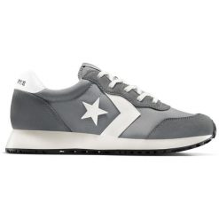 Buty sportowe Converse Omega Trainer. Szare obuwie sportowe damskie Converse, bez wzorów, z zamszu. Za 390.00 zł.