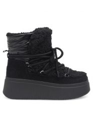 DeeZee Śniegowce YADIRA H3982-1 Czarny. Czarne śniegowce i trapery damskie DeeZee, z materiału. Za 139.99 zł.